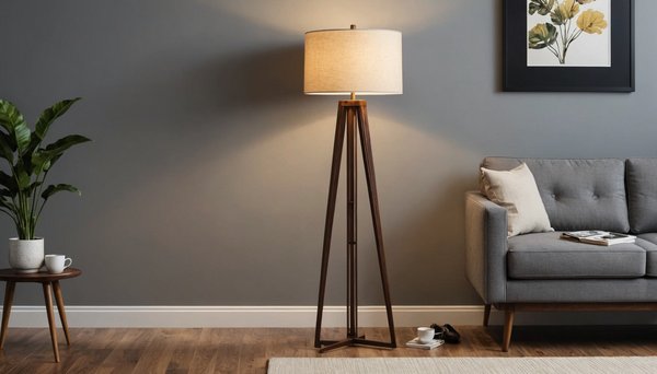 Lampadaire bois massif : sublimez votre espace avec style