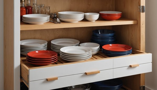 Les options incontournables pour un meuble rangement vaisselle